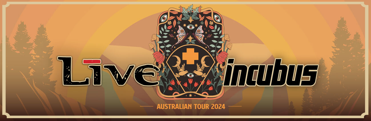 incubus tour australia 2024 margaret court arena